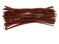 Druciki kreatywne brązowe 30cm (40szt.) DR09 Brewis